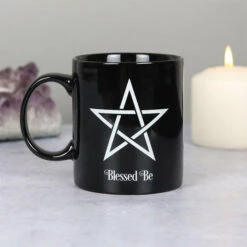 Wholesale 🥰 GOTHIC GIFTS Gothic Homewares Blessed Be Pentagram | MUG 🔥 -Deals Goth Store gothic gifts blessed be pentagram mug 3 51f5483b 1cad 4b5a b08f a07cca713230 700x700
