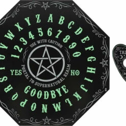 Wholesale 🎁 GOTHIC GIFTS Gothic Homewares Glow In The Dark Octagon | SPIRIT BOARD 💯