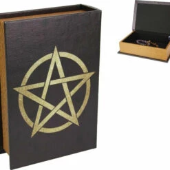 Outlet ✨ GOTHIC GIFTS Gothic Homewares Gold Pentagram | BOOK BOX 🛒 -Deals Goth Store gothic gifts gold pentagram book box 4 ef9aa825 730f 45aa ae68 9455f6d31b39 700x700