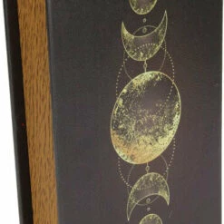 Hot Sale 👏 GOTHIC GIFTS Gothic Homewares Gold Triple Moon | BOOK BOX 🛒
