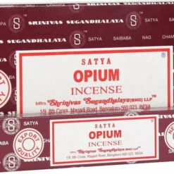 Promo 😀 SATYA INCENSE Gothic Homewares Opium | INCENSE STICKS ⭐ -Deals Goth Store gothic gifts opium incense box of 12 1 b0f1191a 5d52 4784 9692 6bea5270bc8e 700x700