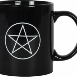 Outlet 👏 GOTHIC GIFTS Gothic Homewares Pentagram Black | MUG* 👍 -Deals Goth Store gothic gifts pentagram black mug 2 ebf9b1b5 00ff 4628 8fb3 b92b2dce03bc 700x700