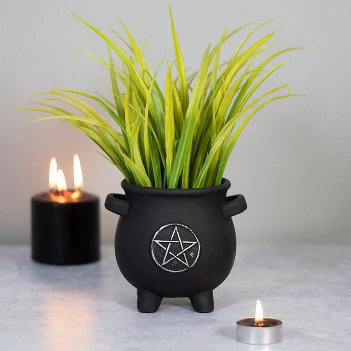 Top 10 👍 GOTHIC GIFTS Gothic Homewares Pentagram | CAULDRON PLANT POT 🌟 5 Top 10 👍 GOTHIC GIFTS Gothic Homewares Pentagram | CAULDRON PLANT POT 🌟 - Image 5