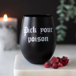 Discount โ๏ธ GOTHIC GIFTS Gothic Homewares Pick Your Poison | STEMLESS WINE GLASS ๐คฉ 9 Discount โ๏ธ GOTHIC GIFTS Gothic Homewares Pick Your Poison | STEMLESS WINE GLASS ๐คฉ -Deals Goth Store gothic gifts pick your poison stemless wine glass 4 3d6198b3 0ce4 4e82 adbf 299455233f3d 700x700