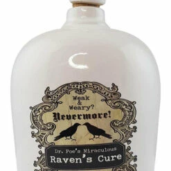 Coupon 😉 GOTHIC GIFTS Edgar Allan Poe The Raven's Cure | BOTTLE 🤩