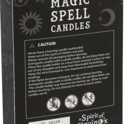 Wholesale 👏 MAGIC SPELL CANDLES Gothic Homewares Protection [Black] | SPELL CANDLES [PACK OF 12] 😍 -Deals Goth Store gothic gifts protection black spell candles pack of 12 2 700x700