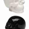 Best reviews of 🛒 GOTHIC GIFTS Gothic Homewares Skulls [Black And White] | SALT AND PEPPER SHAKER SET 👍