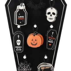 Best Pirce 🔥 GOTHIC GIFTS Bats Spooky Mini | HANGING SIGNS 🎁