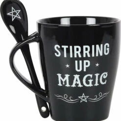 Best reviews of ✨ GOTHIC GIFTS Gothic Homewares Stirring Up Magic Black | MUG AND SPOON SET 😀 -Deals Goth Store gothic gifts stirring up magic black mug and spoon set 1 742c0beb a507 47b1 99fd 564949813635 700x700