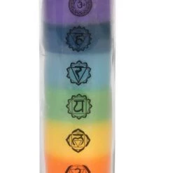 Outlet 🔔 GOTHIC GIFTS Gothic Homewares Tall Chakra | CANDLE ⭐
