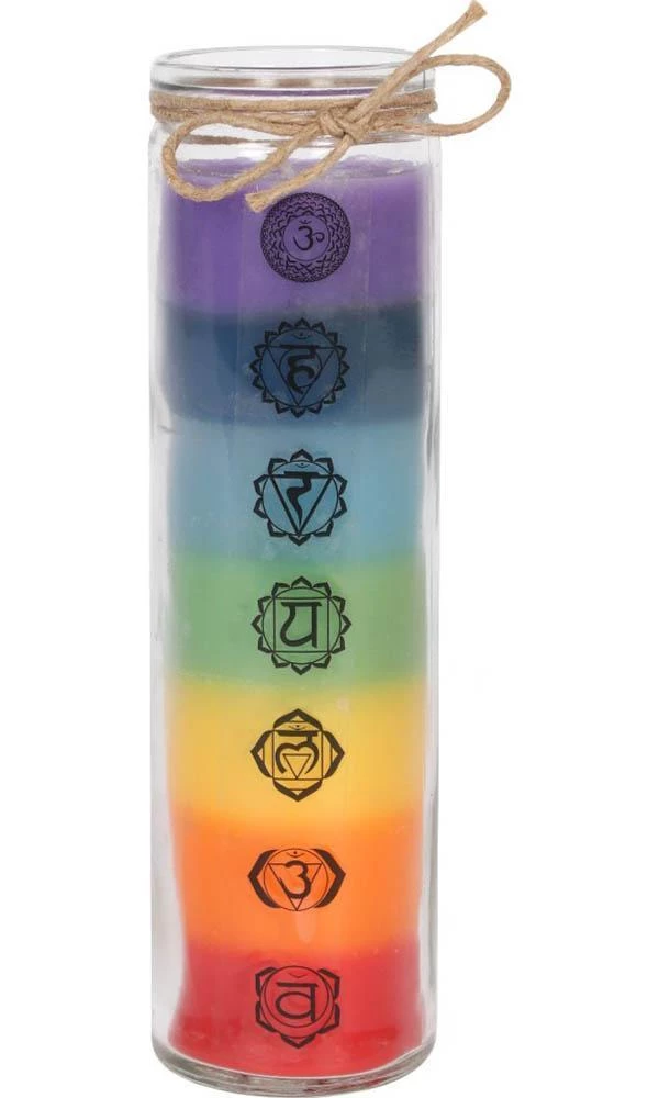 Outlet 🔔 GOTHIC GIFTS Gothic Homewares Tall Chakra | CANDLE ⭐ 1 Outlet 🔔 GOTHIC GIFTS Gothic Homewares Tall Chakra | CANDLE ⭐