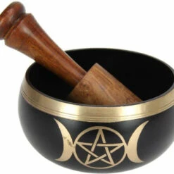 Cheapest ✨ GOTHIC GIFTS Gothic Homewares Triple Moon | SINGING BOWL 🎁