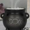 Buy 🛒 GOTHIC GIFTS Gothic Homewares Triple Moon Cauldron | INCENSE CONE HOLDER ✔️