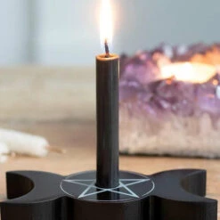 Hot Sale 🛒 GOTHIC GIFTS Gothic Homewares Triple Moon | SPELL CANDLE HOLDER 👏