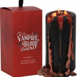 Flash Sale 🎁 GOTHIC GIFTS Gothic Homewares Vampire Blood [Large] | PILLAR CANDLE 🧨