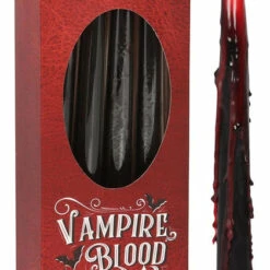 Budget 👍 GOTHIC GIFTS Gothic Homewares Vampire Blood | TAPER CANDLES [Set Of 8] 👍