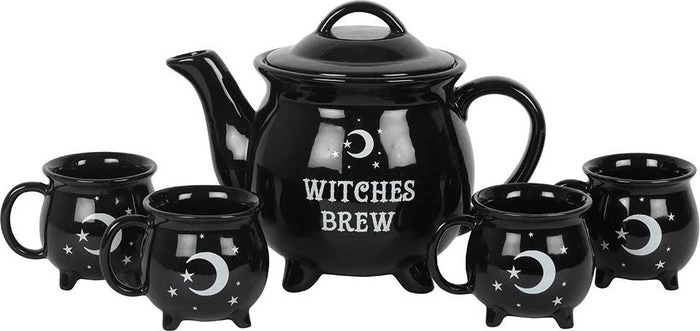 Outlet 🧨 GOTHIC GIFTS Gothic Homewares Witches Brew | TEA SET 🥰 3 Outlet 🧨 GOTHIC GIFTS Gothic Homewares Witches Brew | TEA SET 🥰 - Image 3