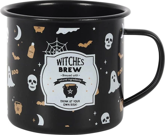 Flash Sale ⌛ GOTHIC GIFTS Gothic Homewares Witches Brew | ENAMEL MUG 🔔 2 Flash Sale ⌛ GOTHIC GIFTS Gothic Homewares Witches Brew | ENAMEL MUG 🔔 - Image 2