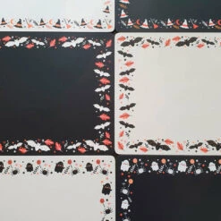Cheap 🛒 HELLS BLANKETS Bats Hallows Harvest | PLACEMAT SET 👍 -Deals Goth Store hells blankets hallows harvest placemats 06 64e4d522 b700 462b 9f6d 9484a1e7377d 700x700