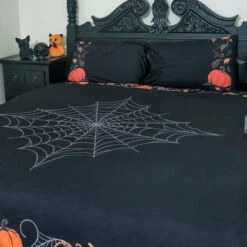 Promo 🎁 HELLS BLANKETS Ghosts Haunted Hallows | KING QUILT SET ⌛