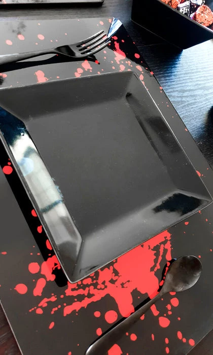 Promo ✨ HELLS BLANKETS Gothic Homewares High Tea Horrors | PLACEMAT SET 🤩 3 Promo ✨ HELLS BLANKETS Gothic Homewares High Tea Horrors | PLACEMAT SET 🤩 - Image 3