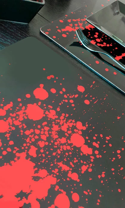 Promo ✨ HELLS BLANKETS Gothic Homewares High Tea Horrors | PLACEMAT SET 🤩 5 Promo ✨ HELLS BLANKETS Gothic Homewares High Tea Horrors | PLACEMAT SET 🤩 - Image 5