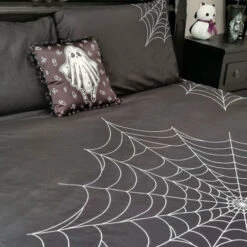 Deals 😉 HELLS BLANKETS Gothic Homewares Web Of Nightmares | QUEEN QUILT SET 💯 -Deals Goth Store hells blankets web of nightmares quilt set 04 df4aed36 e5a2 4eee 928d a7ef96c429b9 700x700