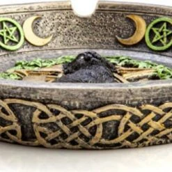 Cheap ❤️ HOMEWARES Cats Black Cat Pentacle Moons | INCENSE BURNER & ASHTRAY* 👍 -Deals Goth Store homewares black cat pentacle moons incense burner ashtray 5 7a1c7abe 6cc0 49f5 b7c5 16dfe05ce9a6 700x700
