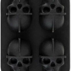 Deals ๐ HOMEWARES Gothic Homewares Bone Chilling | SKULL ICE MOLD ๐