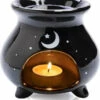 Discount 🔥 HOMEWARES Gothic Homewares Witches' Brew Cauldron | OIL BURNER ⭐