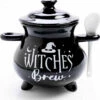 Discount 😍 HOMEWARES Gothic Homewares Witches' Brew Cauldron | SOUP BOWL & SPOON 🧨