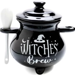Discount 😍 HOMEWARES Gothic Homewares Witches' Brew Cauldron | SOUP BOWL & SPOON 🧨 -Deals Goth Store homewares witches brew cauldron soup bowl spoon 2 700x700