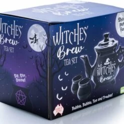Best deal 🛒 HOMEWARES Gothic Homewares Witches' Brew Cauldron | TEA SET 🎉 -Deals Goth Store homewares witches brew cauldron tea set 6 700x700