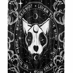 Buy ❤️ KILLSTAR Gothic Homewares Bathroom Witch | SHOWER CURTAIN 😍 -Deals Goth Store killstar bathroom witch shower curtain 1 d00210ed e900 4e31 9e5c bcceb52ecb12 700x700