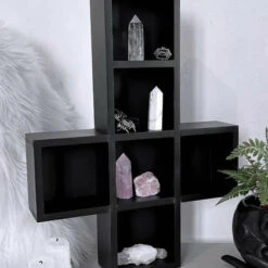 Discount ๐งจ KILLSTAR Gothic Homewares Cross | SHELF' โจ