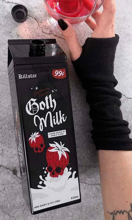 New ๐ KILLSTAR Gothic Homewares Goth Milk | COLD BREW CUP" ๐ 1 New ๐ KILLSTAR Gothic Homewares Goth Milk | COLD BREW CUP" ๐