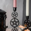Hot Sale 🤩 KILLSTAR Gothic Homewares Pentagram [Medium] | CANDLESTICK ⭐