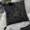 Flash Sale ⭐ KILLSTAR Gothic Homewares Royal Beast [Black] | CUSHION COVER* 🎉