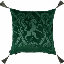 Budget 🥰 KILLSTAR Gothic Homewares Royal Beast [Emerald] | CUSHION COVER 🎉 -Deals Goth Store killstar royal beast emerald cushion cover 1 36ecacaf b8c3 494d 8447 75d1cbbf0f67 700x700