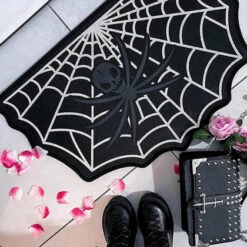 Best Sale 👏 KILLSTAR Gothic Homewares Web | DOORMAT" ❤️