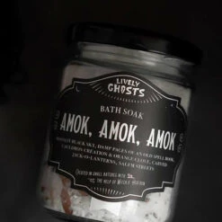 Coupon ⭐ LIVELY GHOSTS Gothic Homewares +Amok, Amok, Amok | BATH SOAK [MISSING LABEL]** 🔔 -Deals Goth Store lively ghosts amok amok amok bath soak 8 4c1b571e 5c7e 40d5 a061 29e1a70690db 700x700