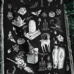 Best Pirce 🥰 LIVELY GHOSTS Gothic Homewares Cottage Witch | TAPESTRY BLANKET` 😉 -Deals Goth Store lively ghosts cottage witch tapestry blanket 10 801cc2fa 83b1 4a2c b8e7 101bc4466478 700x700