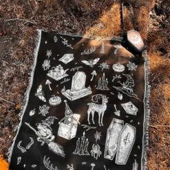 Best Pirce 🥰 LIVELY GHOSTS Gothic Homewares Cottage Witch | TAPESTRY BLANKET` 😉 -Deals Goth Store lively ghosts cottage witch tapestry blanket 13 43828dde bf31 421d 97f2 ab5b76850ffe 700x700