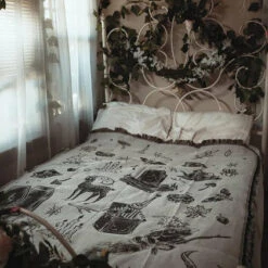 Best Pirce 🥰 LIVELY GHOSTS Gothic Homewares Cottage Witch | TAPESTRY BLANKET` 😉 -Deals Goth Store lively ghosts cottage witch tapestry blanket 14 537b5ec8 4e17 4bf5 b151 983d84d9690c 700x700