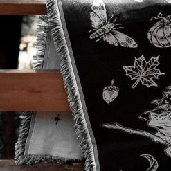 Best Pirce 🥰 LIVELY GHOSTS Gothic Homewares Cottage Witch | TAPESTRY BLANKET` 😉 -Deals Goth Store lively ghosts cottage witch tapestry blanket 5 4c4e26a3 198c 4181 a362 06111068a26c 700x700