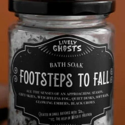 Cheap ⌛ LIVELY GHOSTS Gothic Homewares Footsteps To Fall | BATH SOAK 🤩 -Deals Goth Store lively ghosts footsteps to fall bath soak 5 c0dcab56 fb96 40ad a4e6 95933d7c72a4 700x700