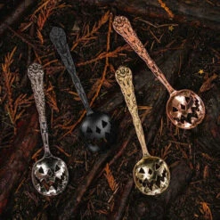 Promo 🥰 LIVELY GHOSTS Gothic Homewares Haunted Hallows [Black] | TEA SPOON 💯 -Deals Goth Store lively ghosts haunted hallows tea spoon set 4 d5714517 8ada 4a06 87ca 05c55912eb62 700x700