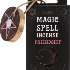 Best Sale 👍 MAGIC SPELL CANDLES Gothic Homewares Magic Spell [Friendship] | INCENSE CONES ⌛