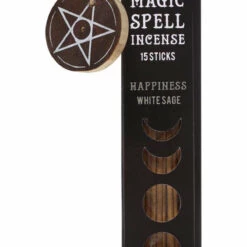 Best Sale 👏 MAGIC SPELL CANDLES Gothic Homewares Magic Spell [Happiness] | INCENSE STICKS 😀