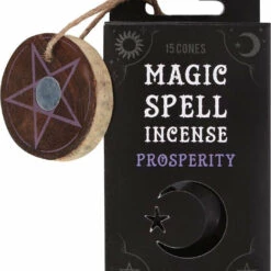 Budget 👍 MAGIC SPELL CANDLES Gothic Homewares Magic Spell [Prosperity] | INCENSE CONES ✨